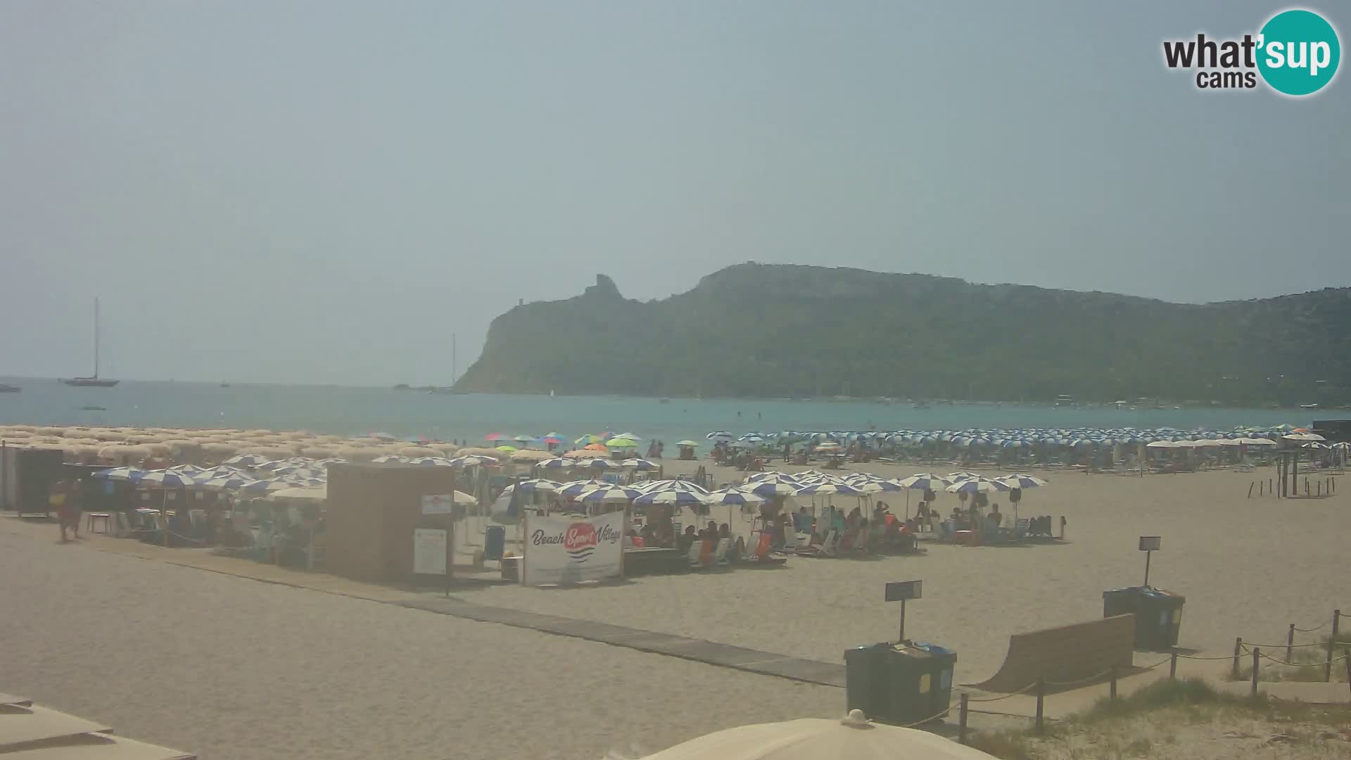Webcam spiaggia del Poetto | Cagliari | Sardegna