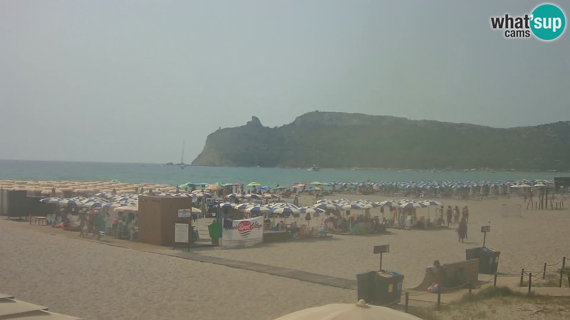 Webcam plage de Poetto | Cagliari | Sardaigne