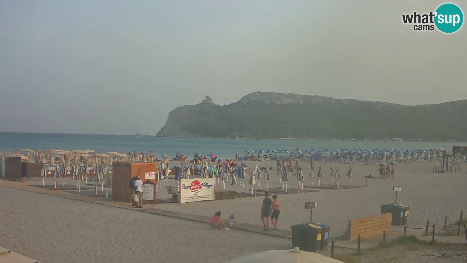 Webcam plage de Poetto | Cagliari | Sardaigne