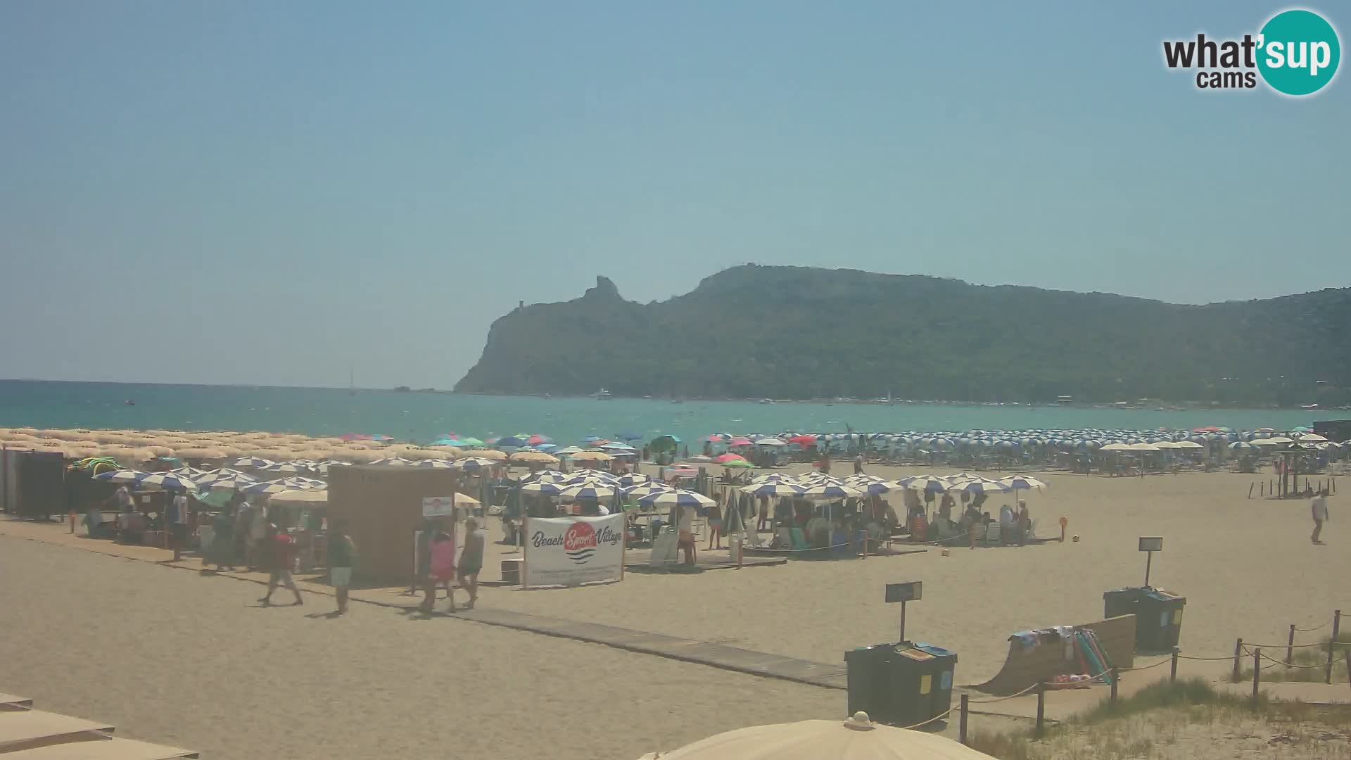 Webcam playa de Poetto | Cagliari | Cerdeña