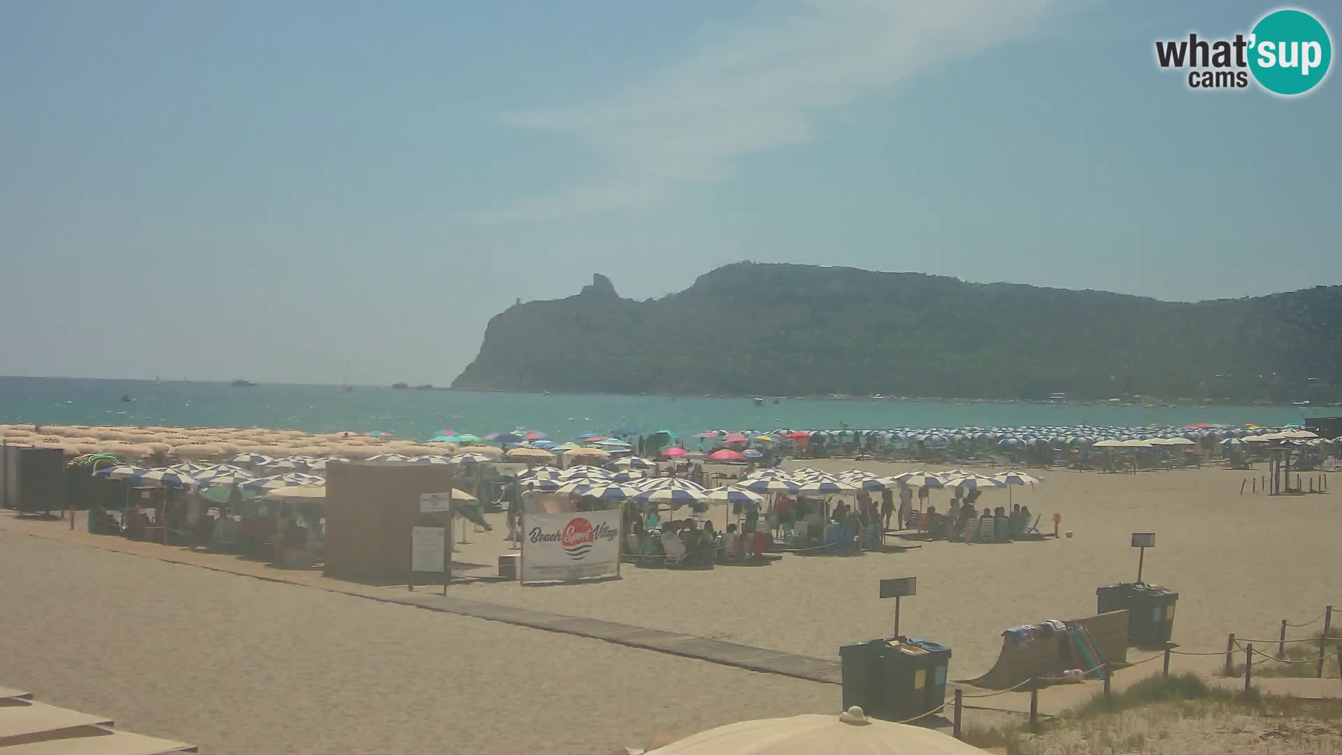 Webcam spiaggia del Poetto | Cagliari | Sardegna