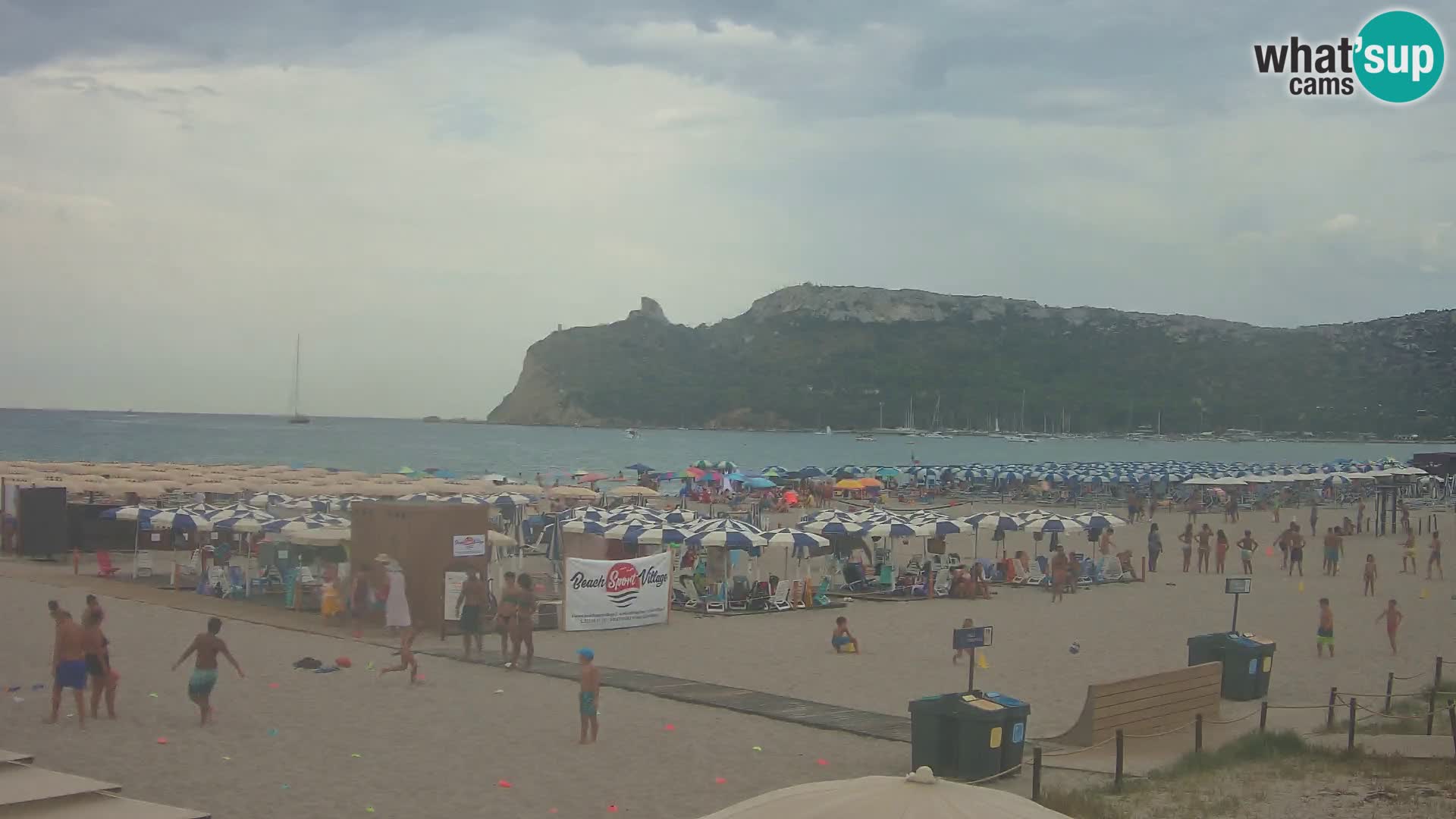 Poetto beach webcam | Cagliari | Sardinia