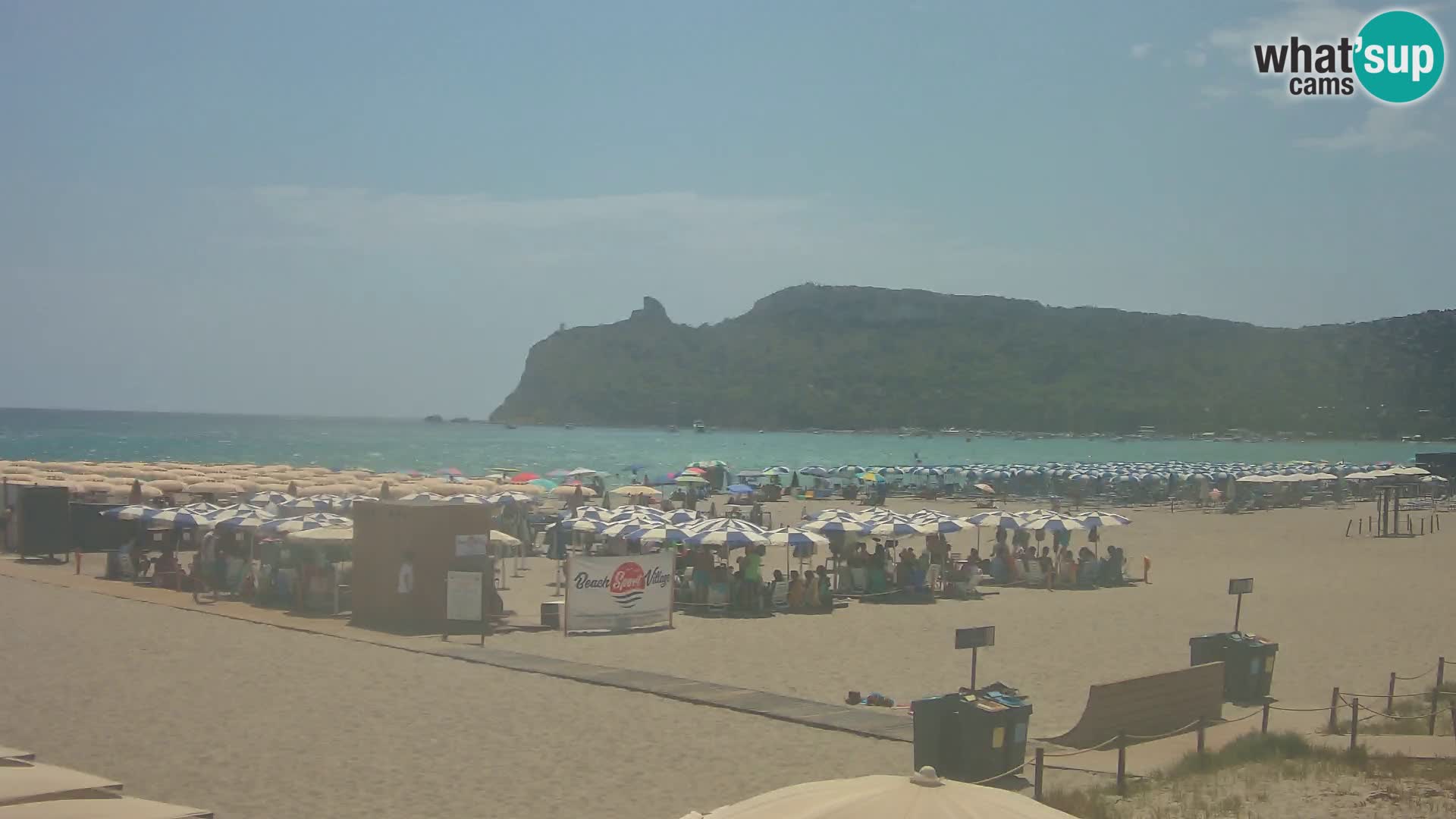 Webcam plage de Poetto | Cagliari | Sardaigne