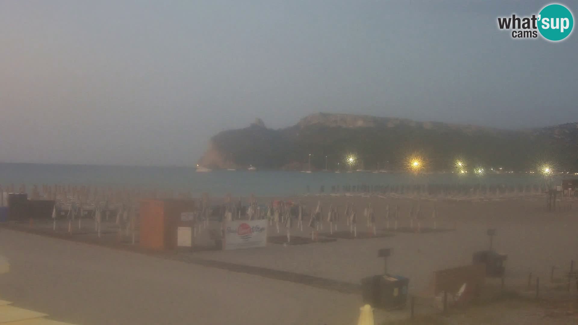 Webcam plage de Poetto | Cagliari | Sardaigne