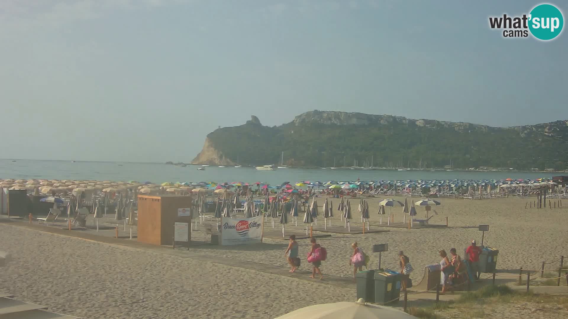Poetto beach webcam | Cagliari | Sardinija