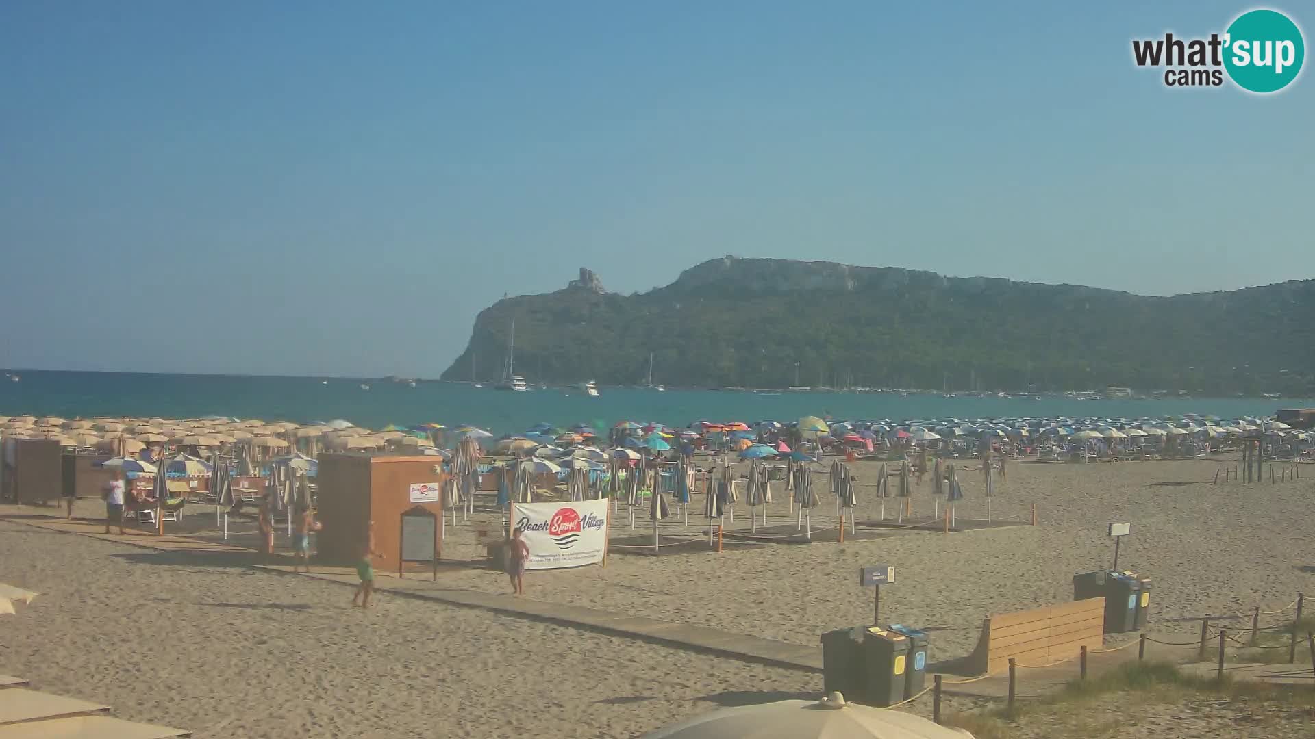 Webcam spiaggia del Poetto | Cagliari | Sardegna