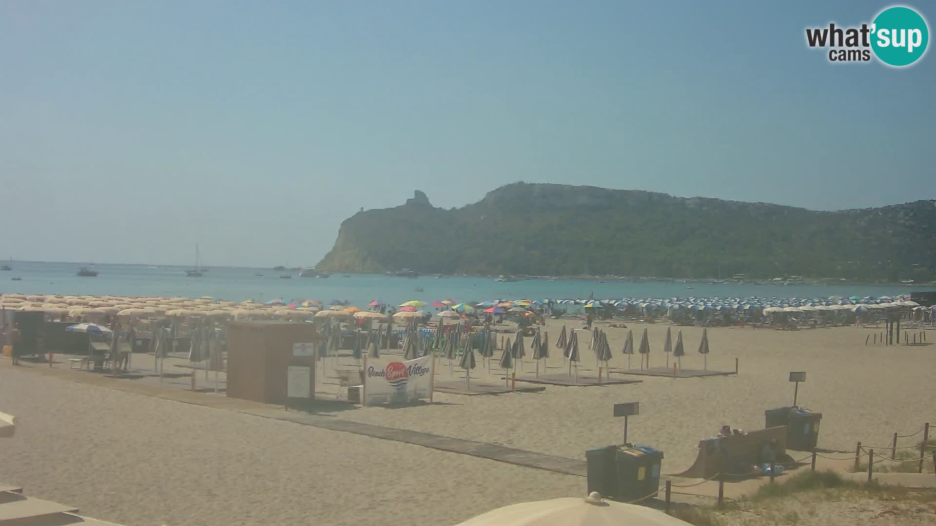 Webcam plage de Poetto | Cagliari | Sardaigne