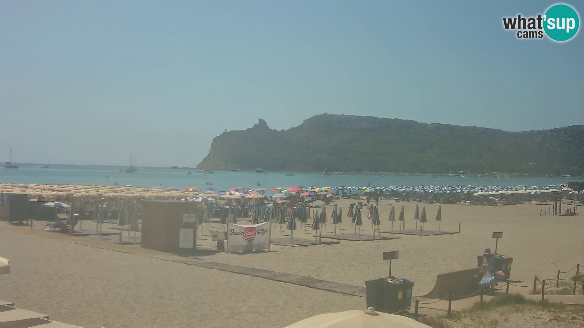 Poetto Strand Webcam | Cagliari | Sardinien