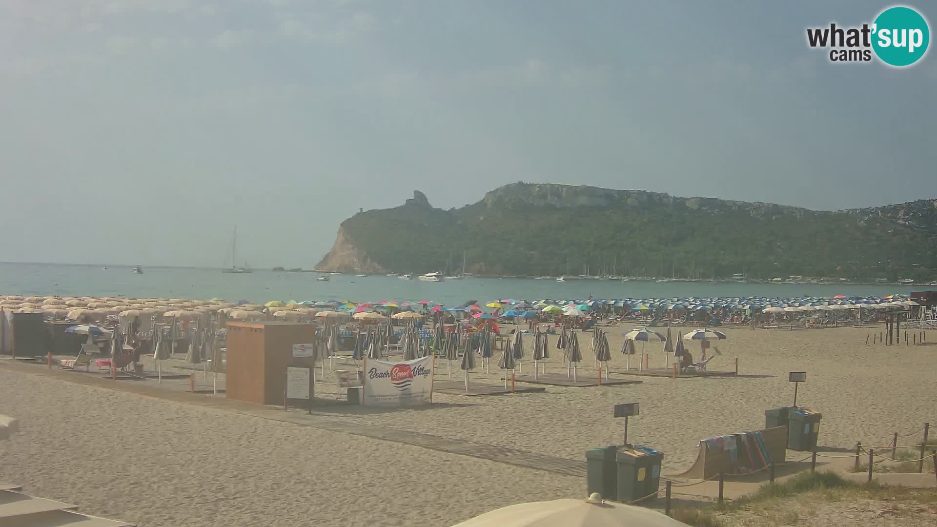 Poetto beach webcam | Cagliari | Sardinia