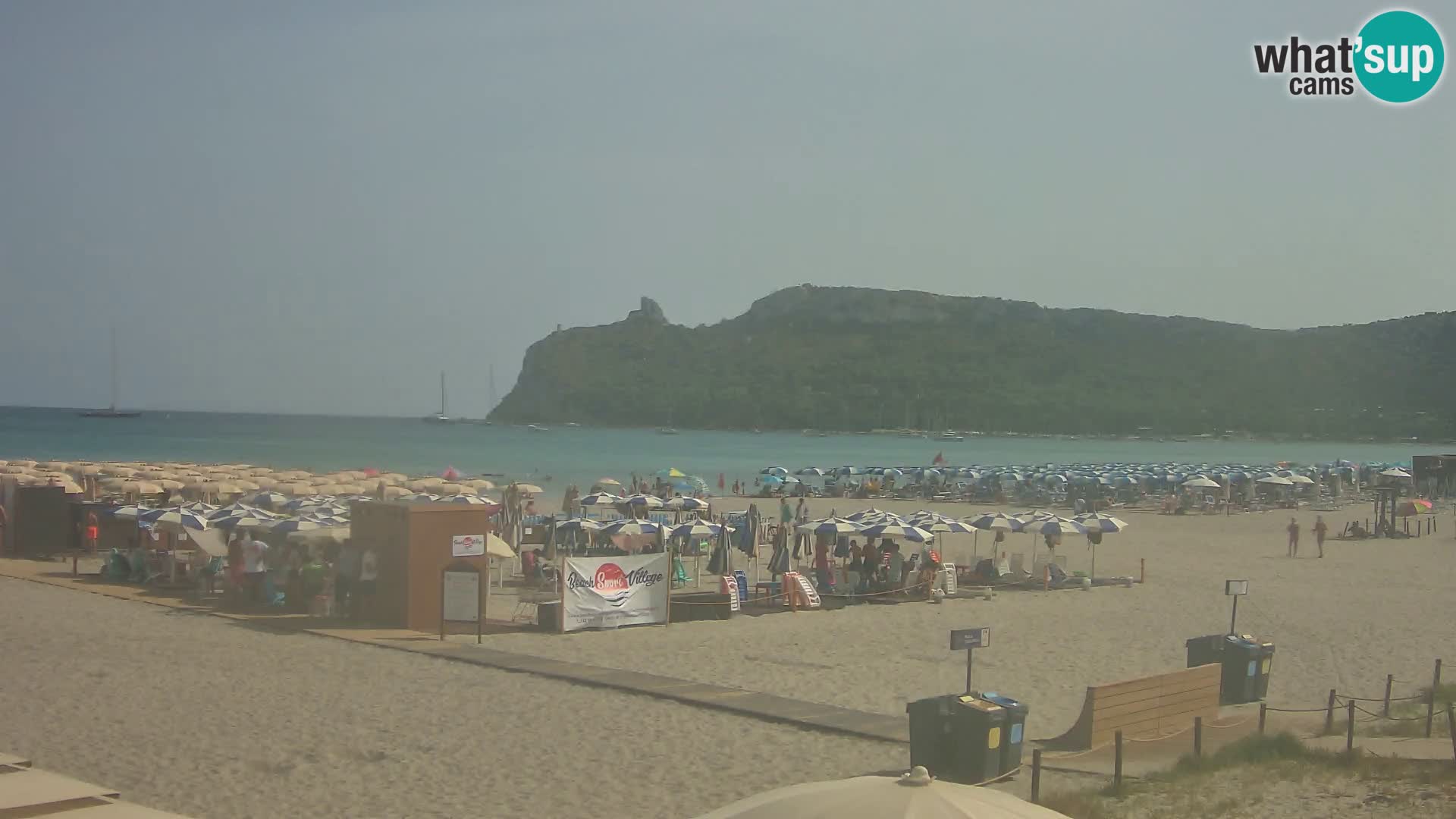Webcam plage de Poetto | Cagliari | Sardaigne