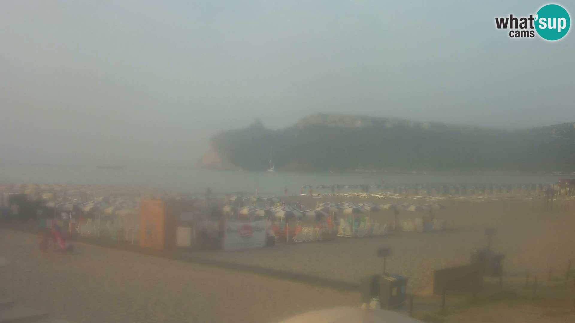 Webcam plage de Poetto | Cagliari | Sardaigne