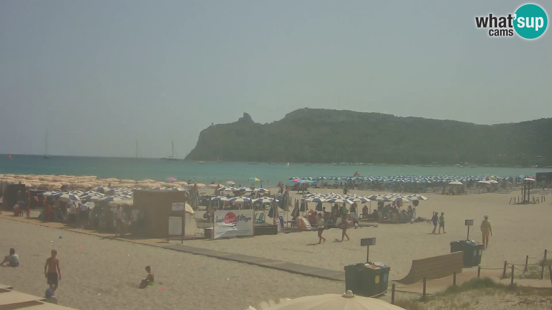 Poetto Strand Webcam | Cagliari | Sardinien
