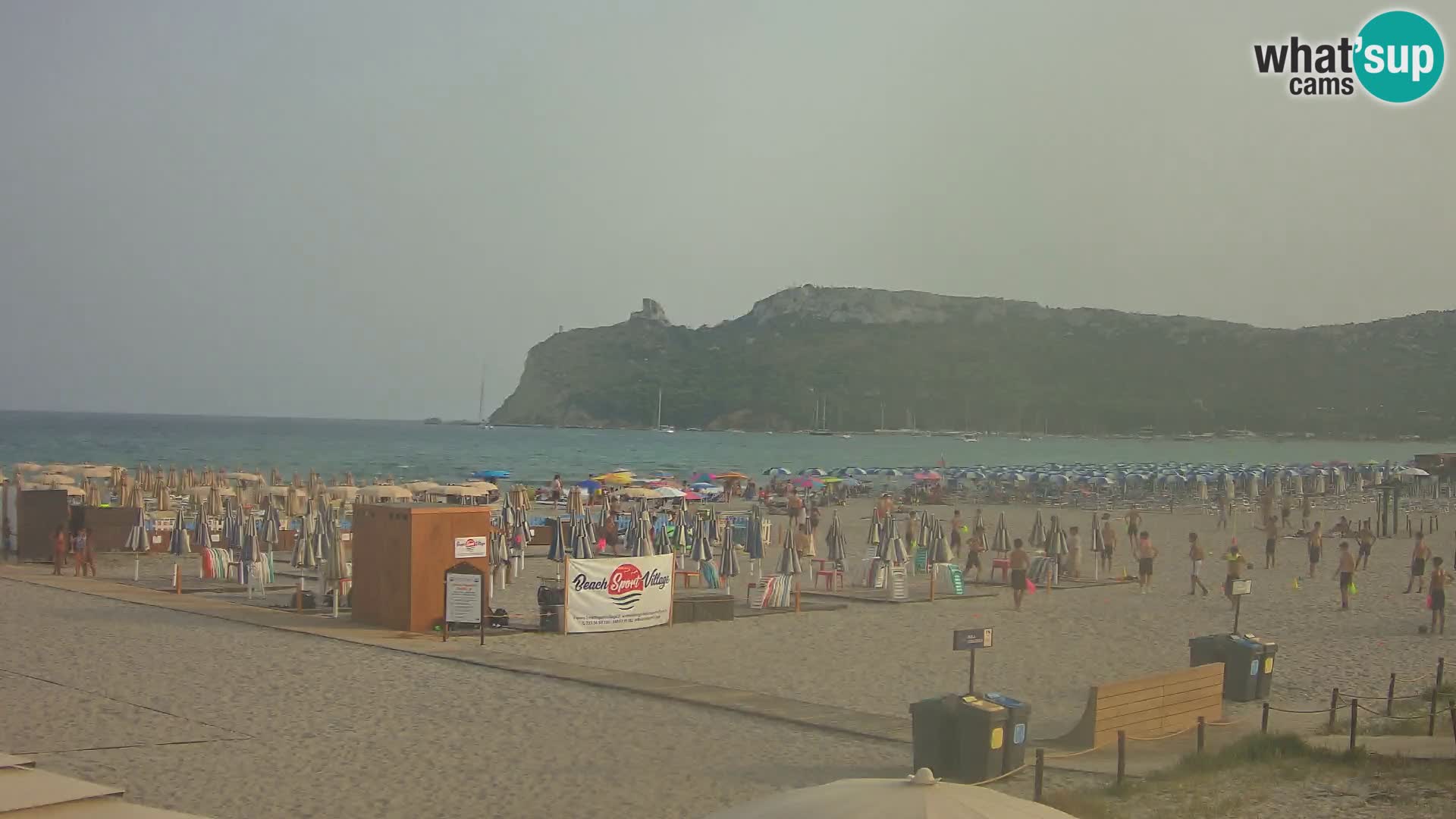 Poetto beach webcam | Cagliari | Sardinia