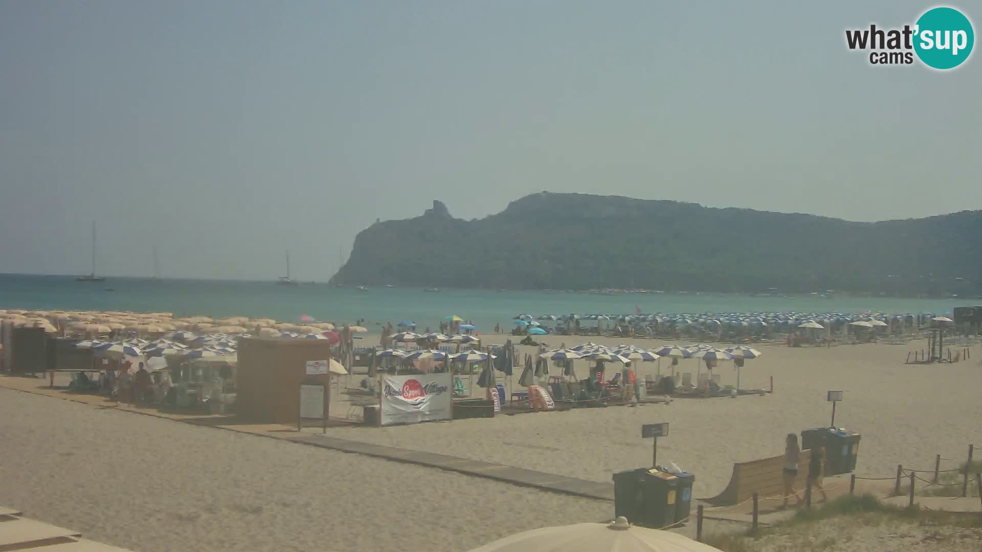 Webcam playa de Poetto | Cagliari | Cerdeña