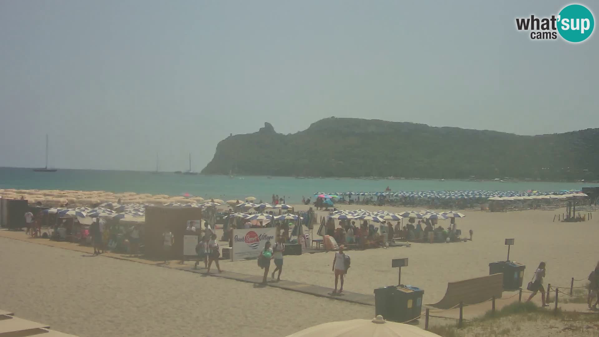 Poetto beach webcam | Cagliari | Sardinia