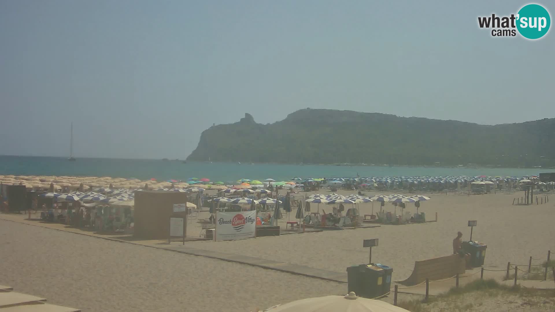 Poetto Strand Webcam | Cagliari | Sardinien
