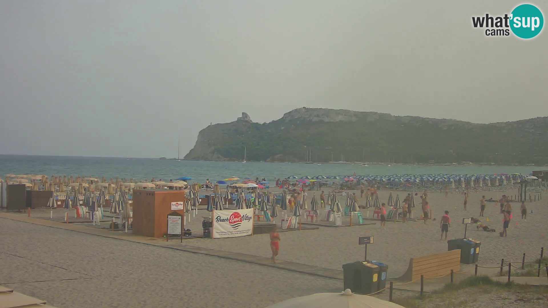 Poetto beach webcam | Cagliari | Sardinia