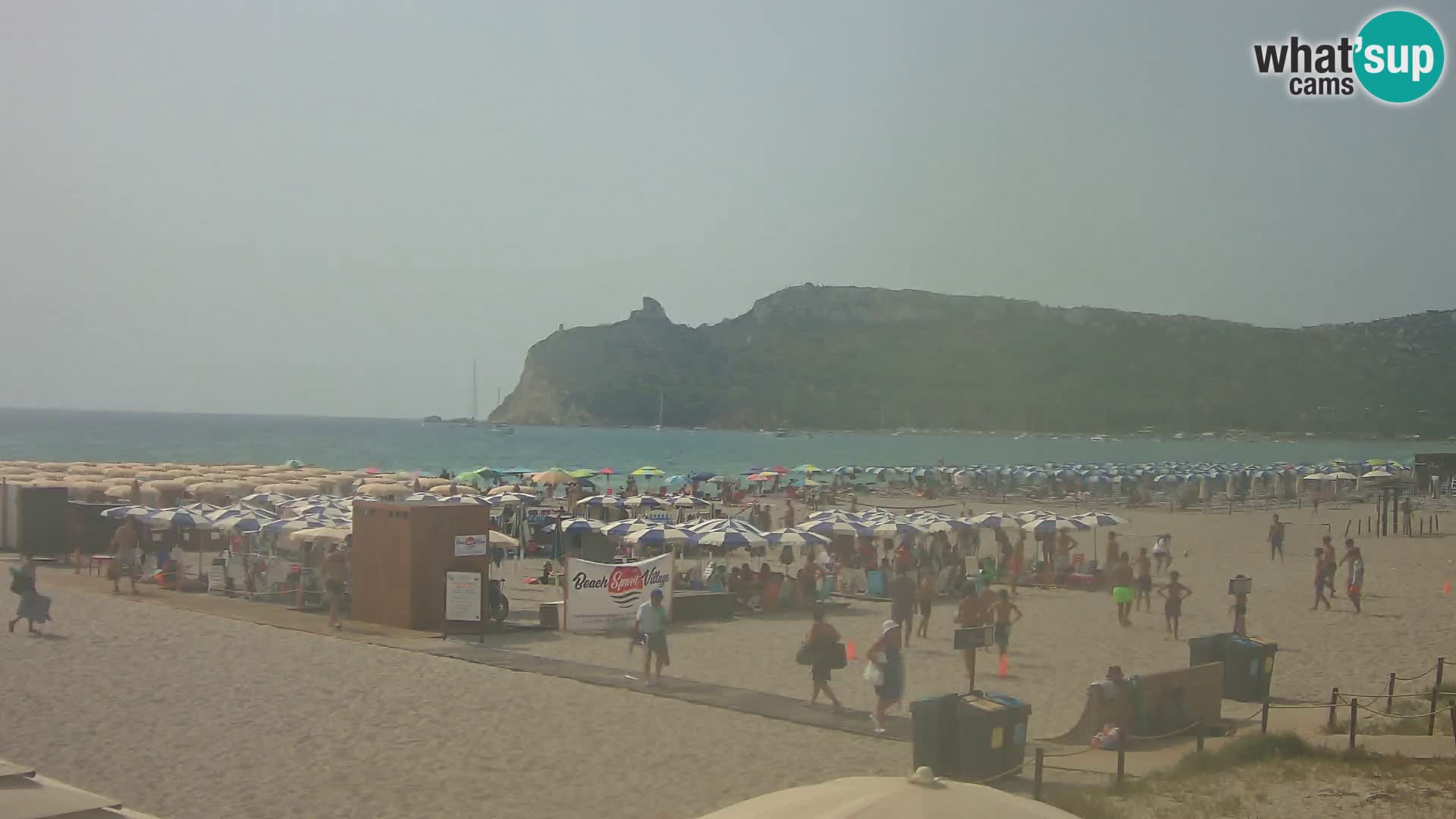 Webcam plage de Poetto | Cagliari | Sardaigne