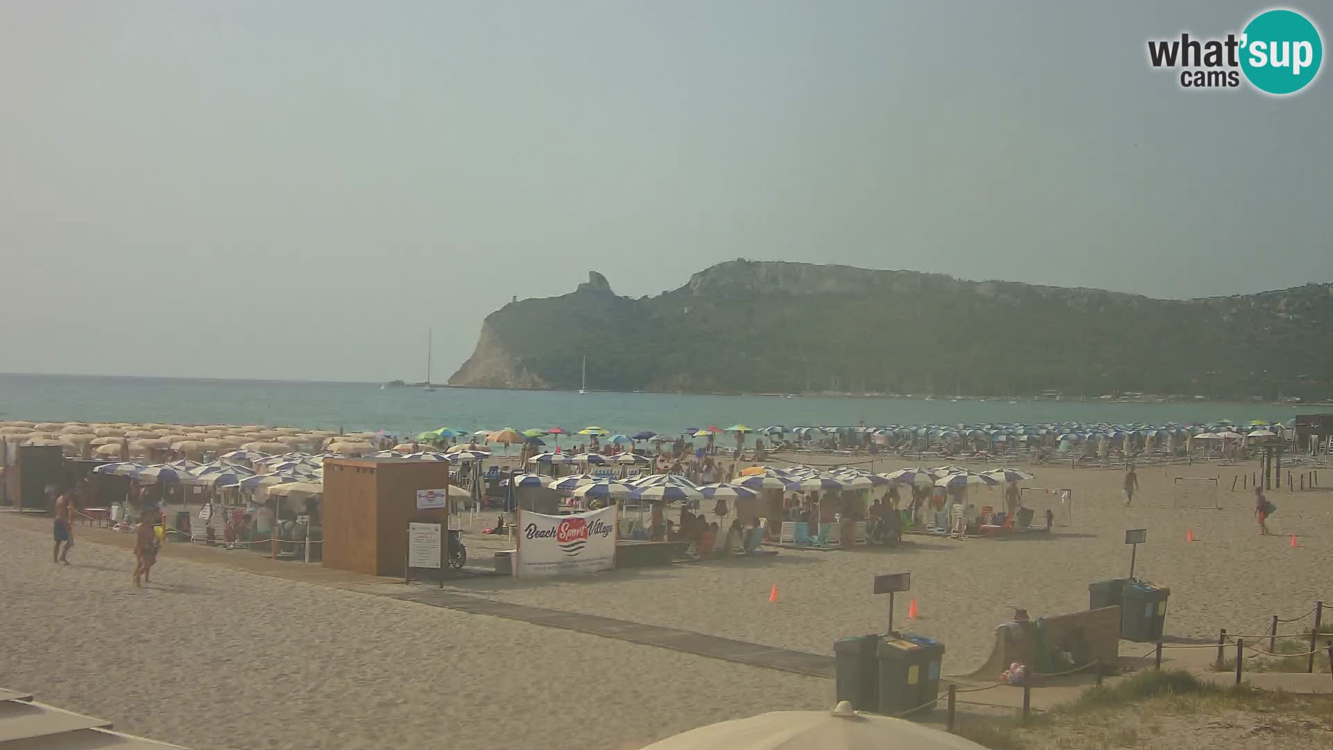 Webcam plage de Poetto | Cagliari | Sardaigne