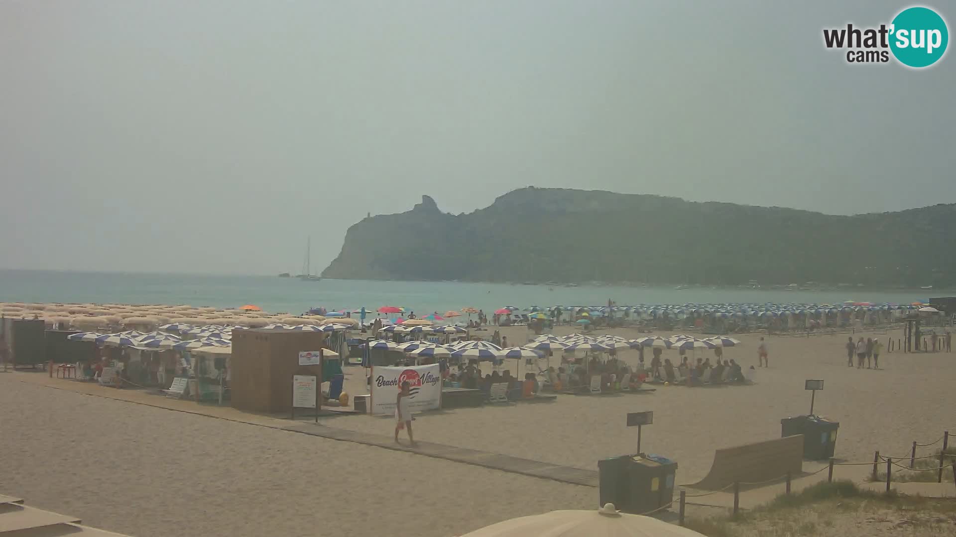 Poetto Strand Webcam | Cagliari | Sardinien