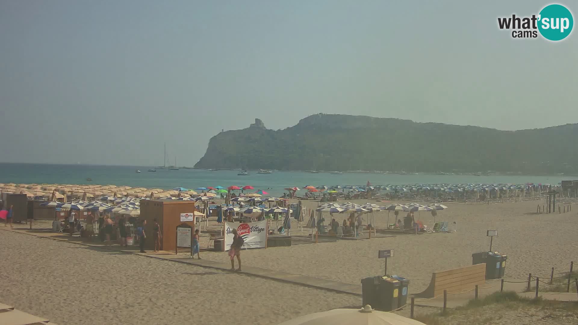 Poetto beach webcam | Cagliari | Sardinia