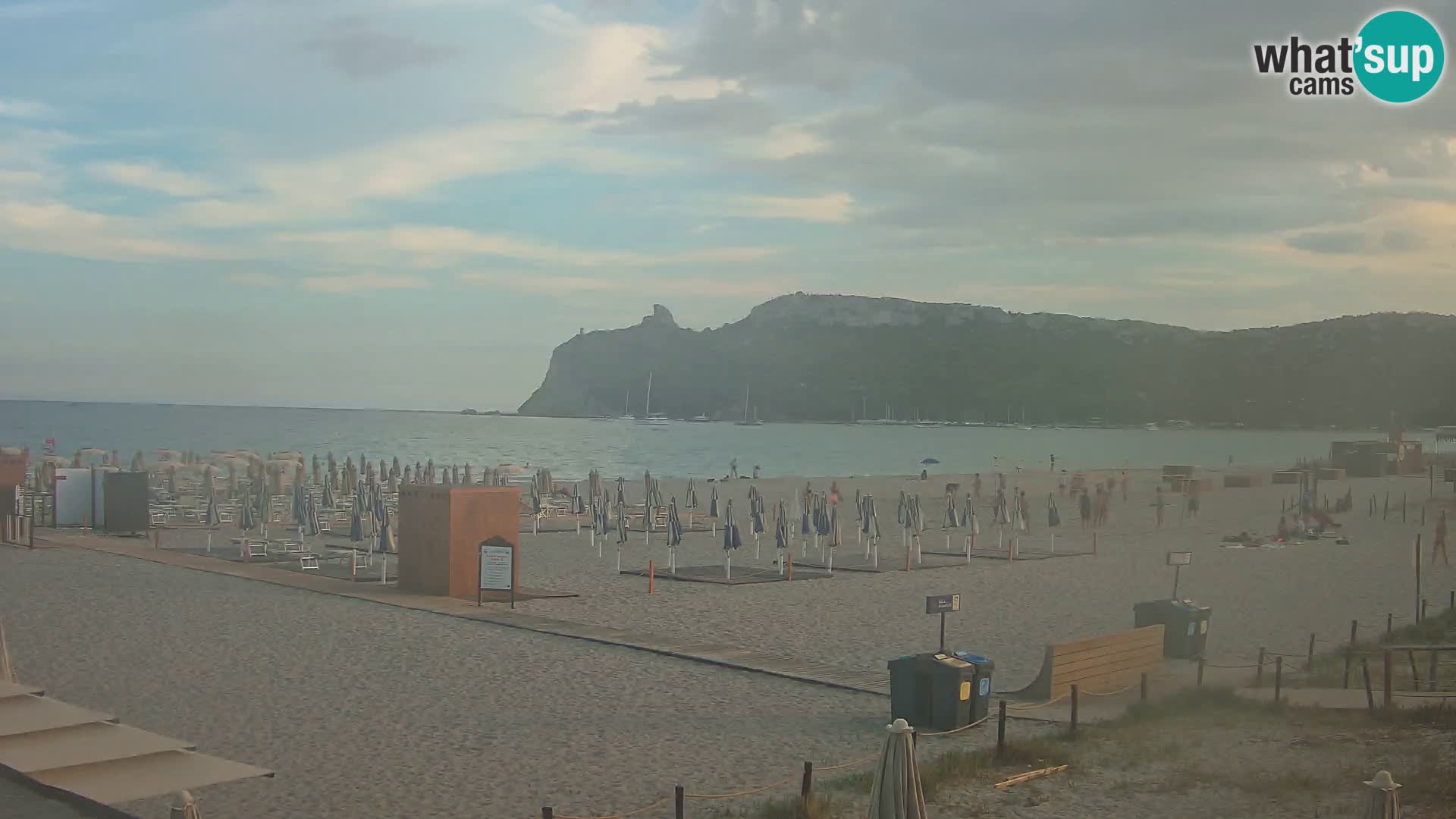 Poetto Strand Webcam | Cagliari | Sardinien