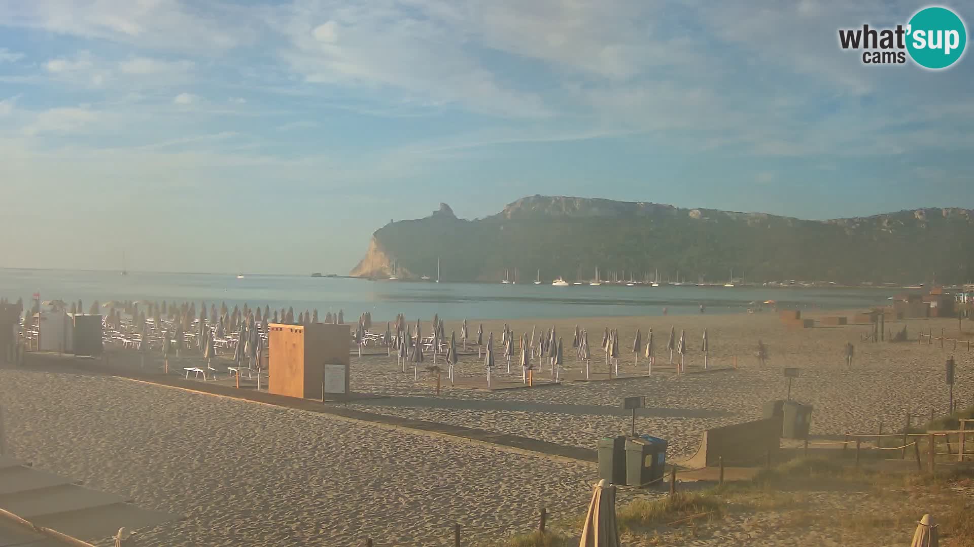 Poetto beach webcam | Cagliari | Sardinija