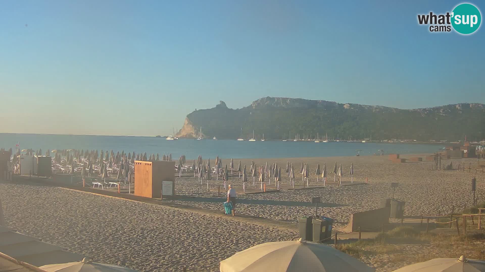 Webcam plage de Poetto | Cagliari | Sardaigne