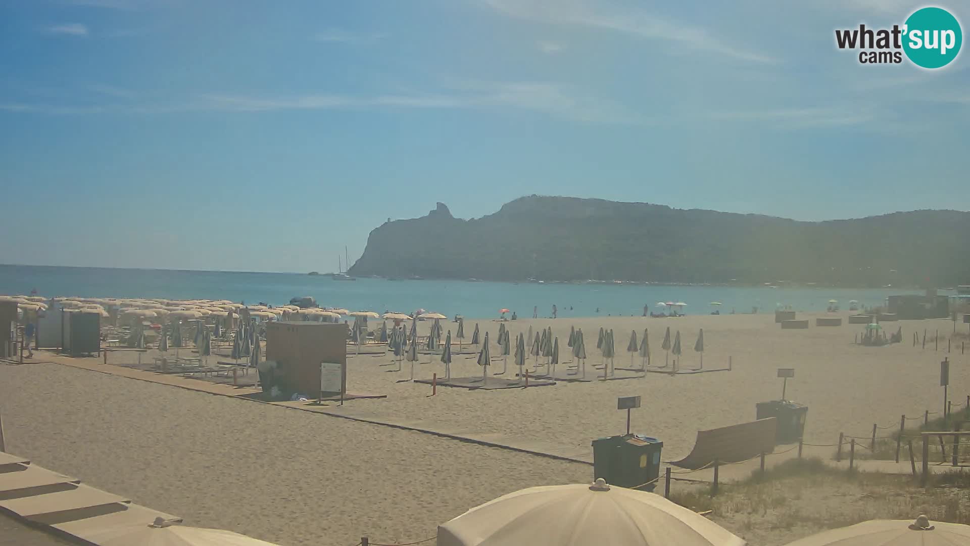 Webcam playa de Poetto | Cagliari | Cerdeña