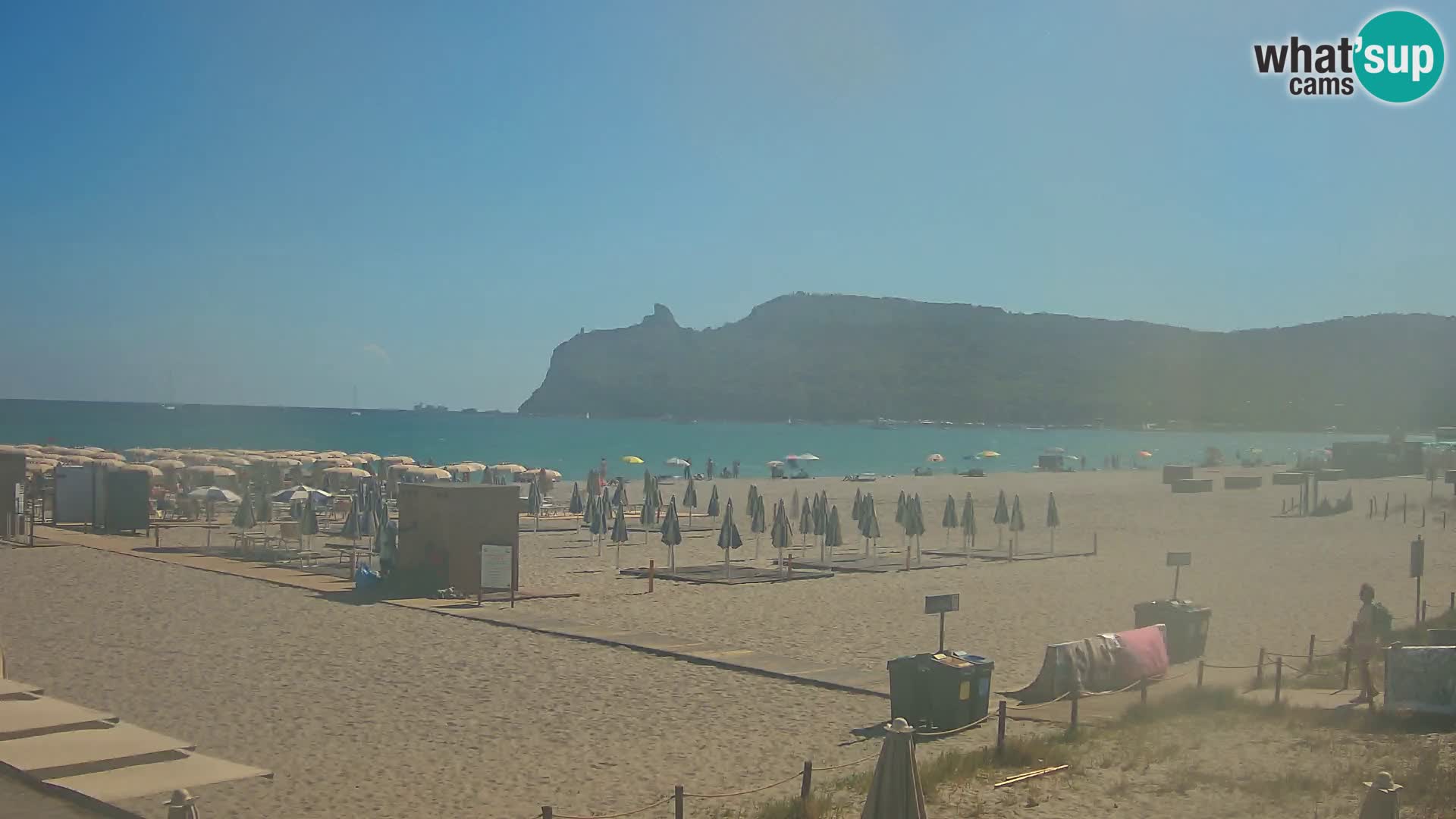 Webcam spiaggia del Poetto | Cagliari | Sardegna