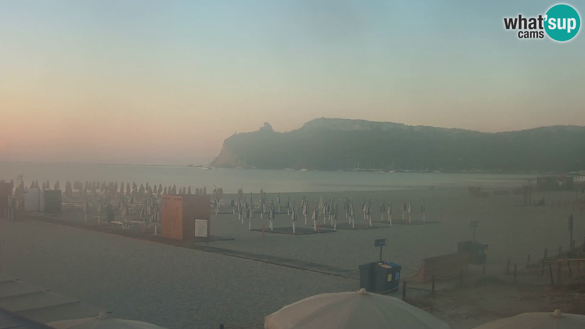 Webcam plage de Poetto | Cagliari | Sardaigne