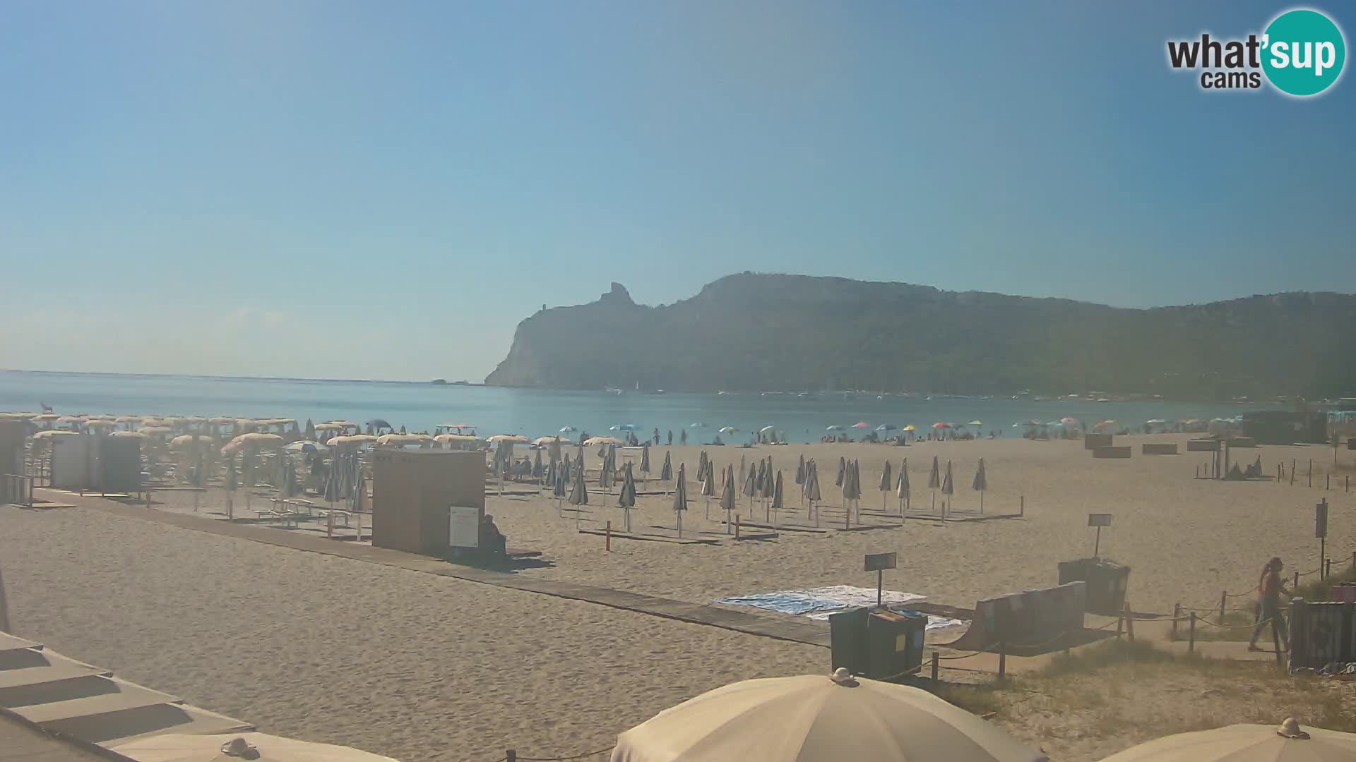 Webcam spiaggia del Poetto | Cagliari | Sardegna