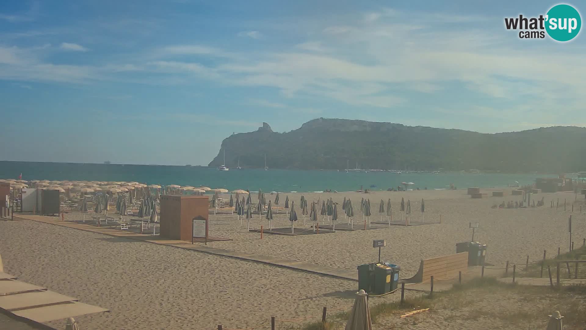 Poetto beach webcam | Cagliari | Sardinia