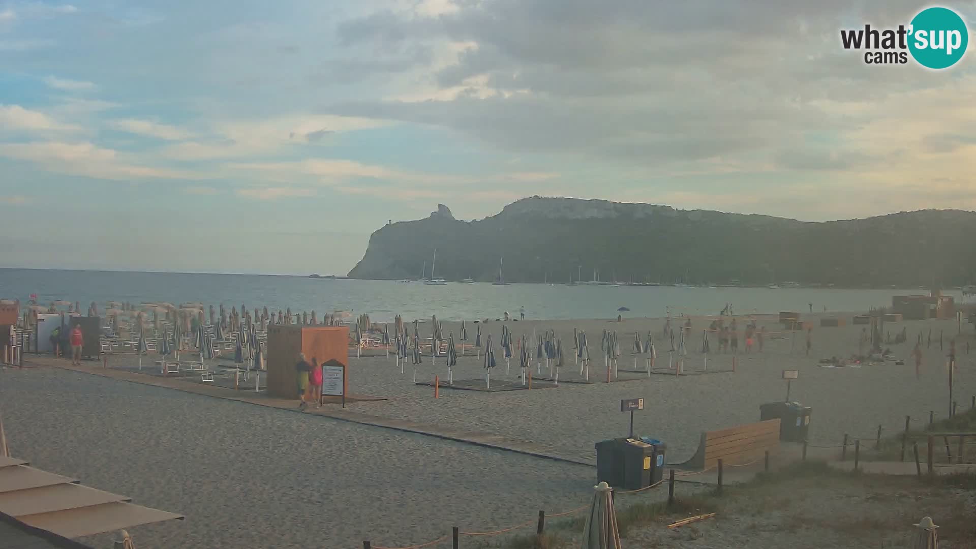 Poetto Strand Webcam | Cagliari | Sardinien