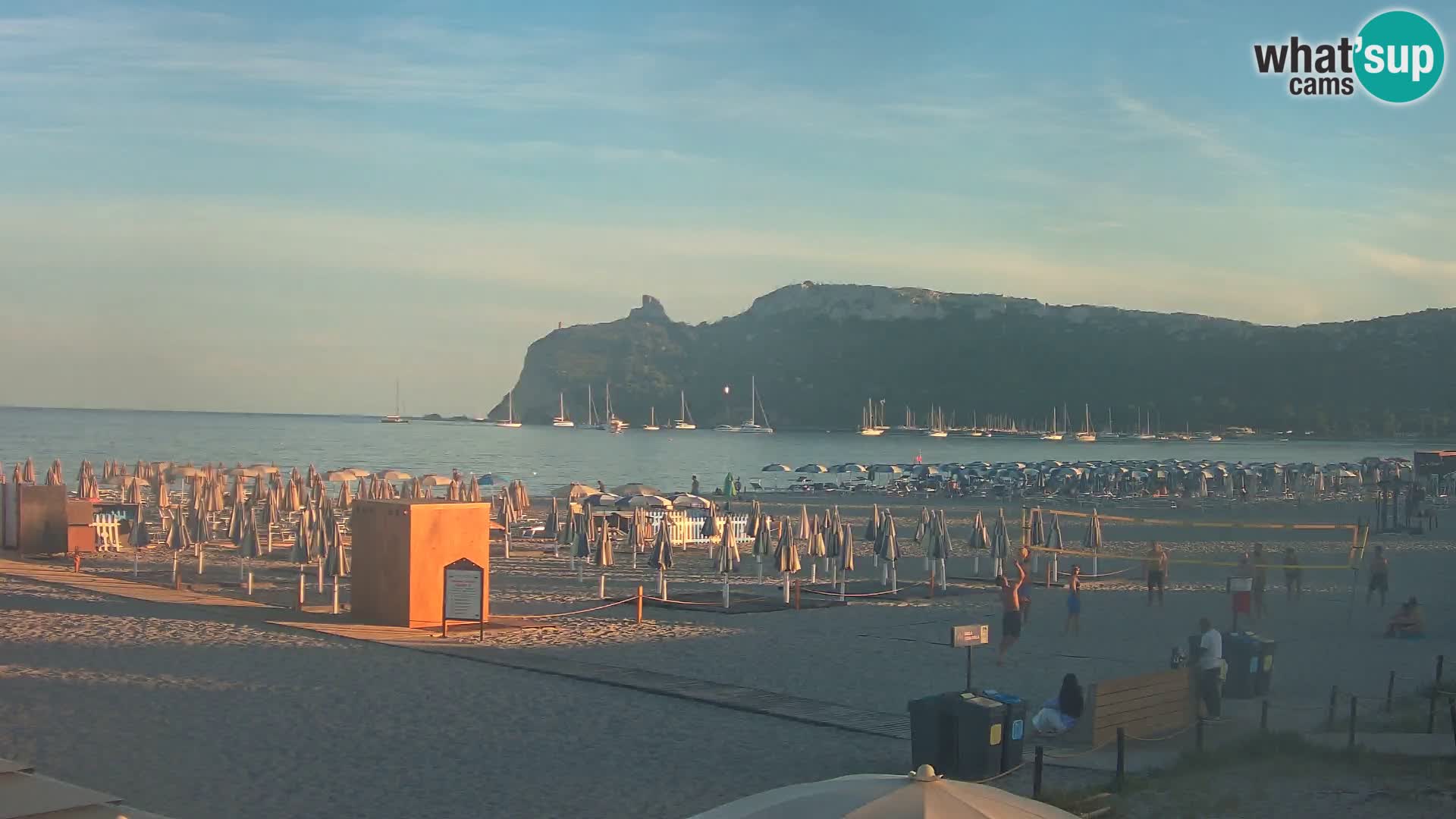 Webcam spiaggia del Poetto | Cagliari | Sardegna