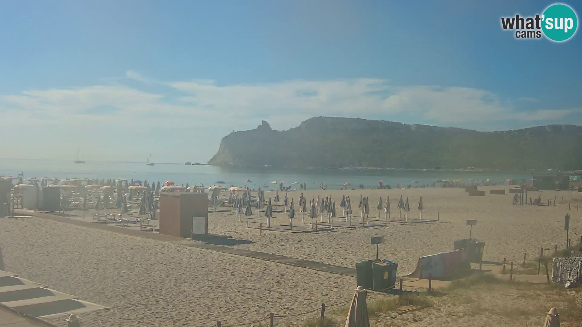 Webcam spiaggia del Poetto | Cagliari | Sardegna