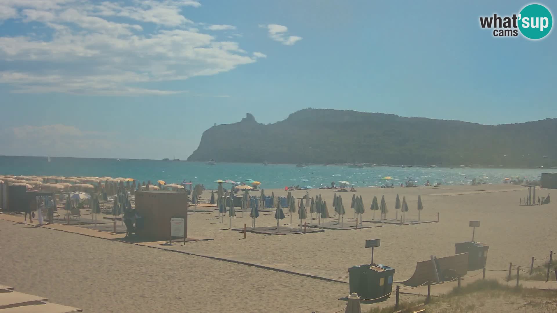 Poetto Strand Webcam | Cagliari | Sardinien