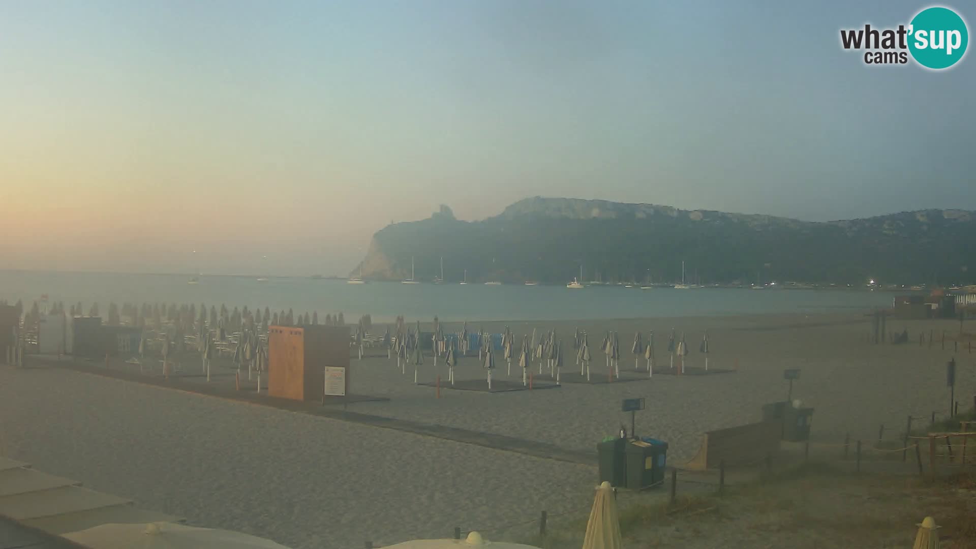 Webcam spiaggia del Poetto | Cagliari | Sardegna