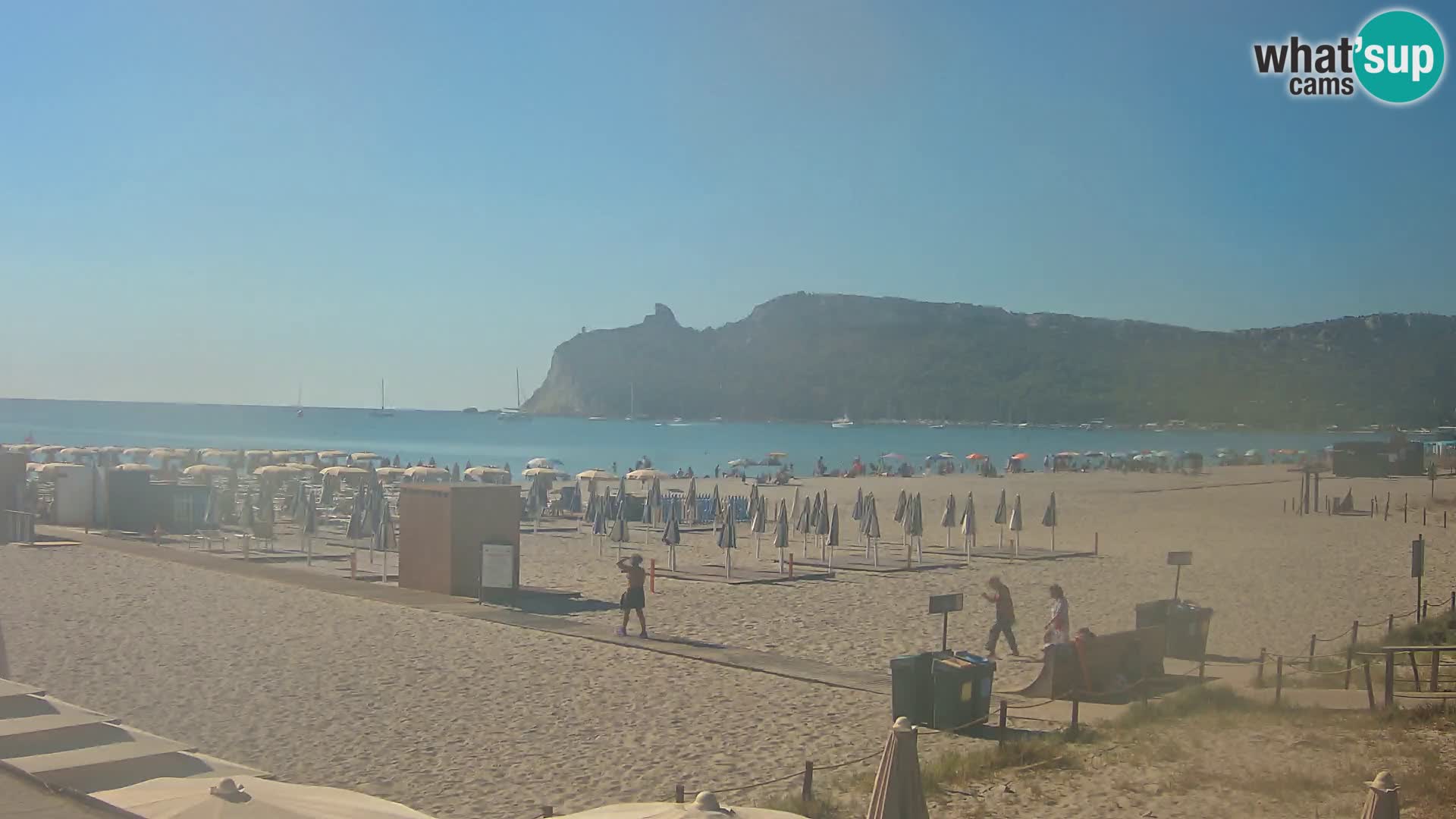 Poetto Strand Webcam | Cagliari | Sardinien