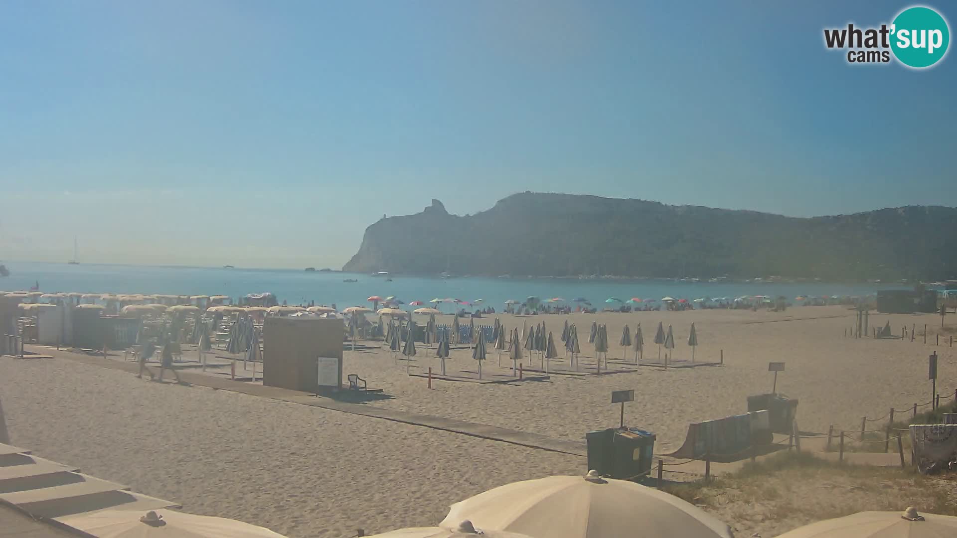Webcam spiaggia del Poetto | Cagliari | Sardegna