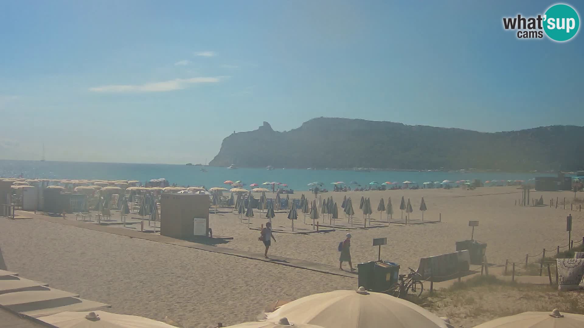 Webcam spiaggia del Poetto | Cagliari | Sardegna