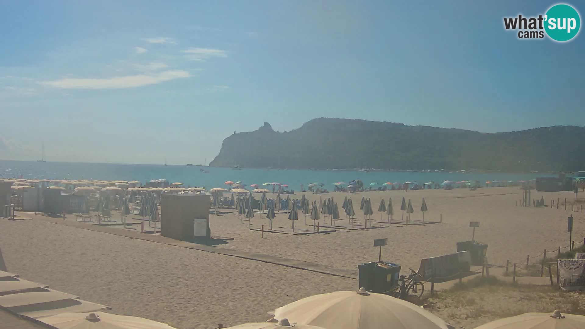 Webcam playa de Poetto | Cagliari | Cerdeña