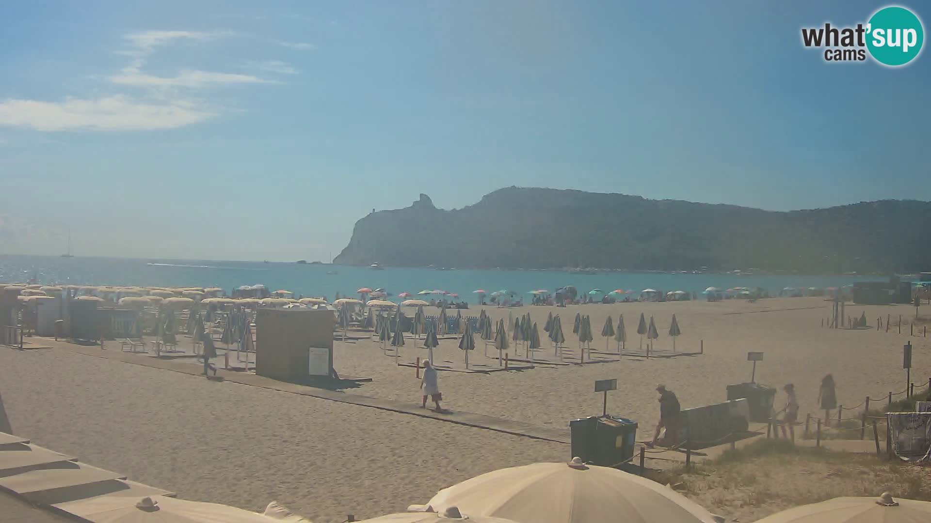 Poetto beach webcam | Cagliari | Sardinia