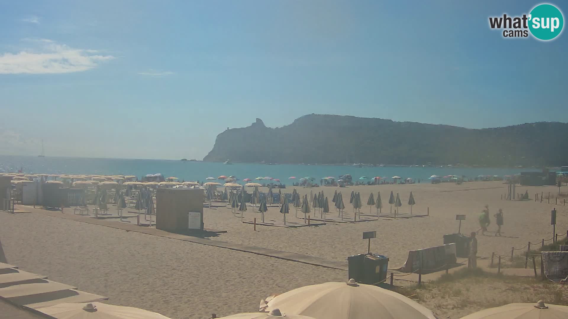 Poetto beach webcam | Cagliari | Sardinia