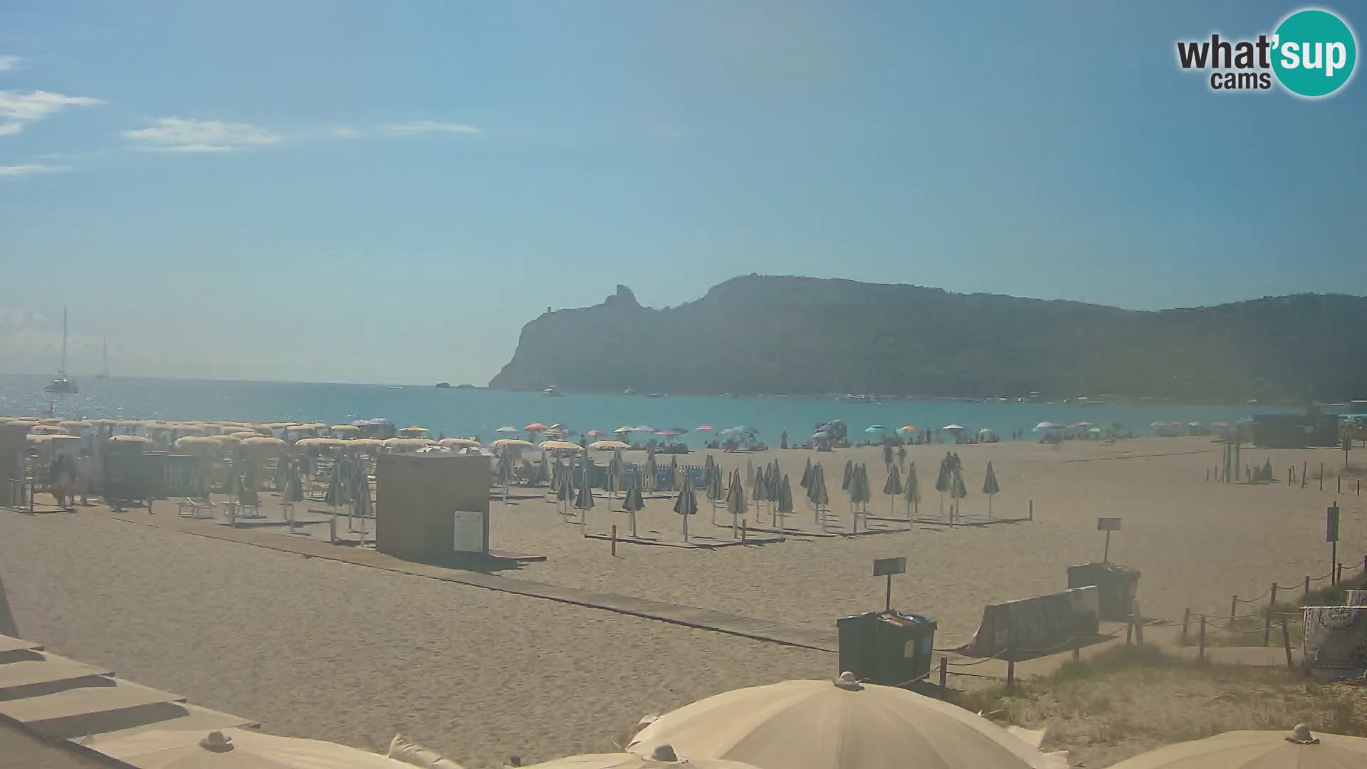 Poetto beach webcam | Cagliari | Sardinia