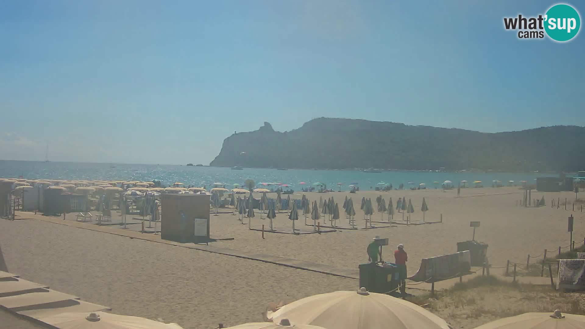 Poetto Strand Webcam | Cagliari | Sardinien