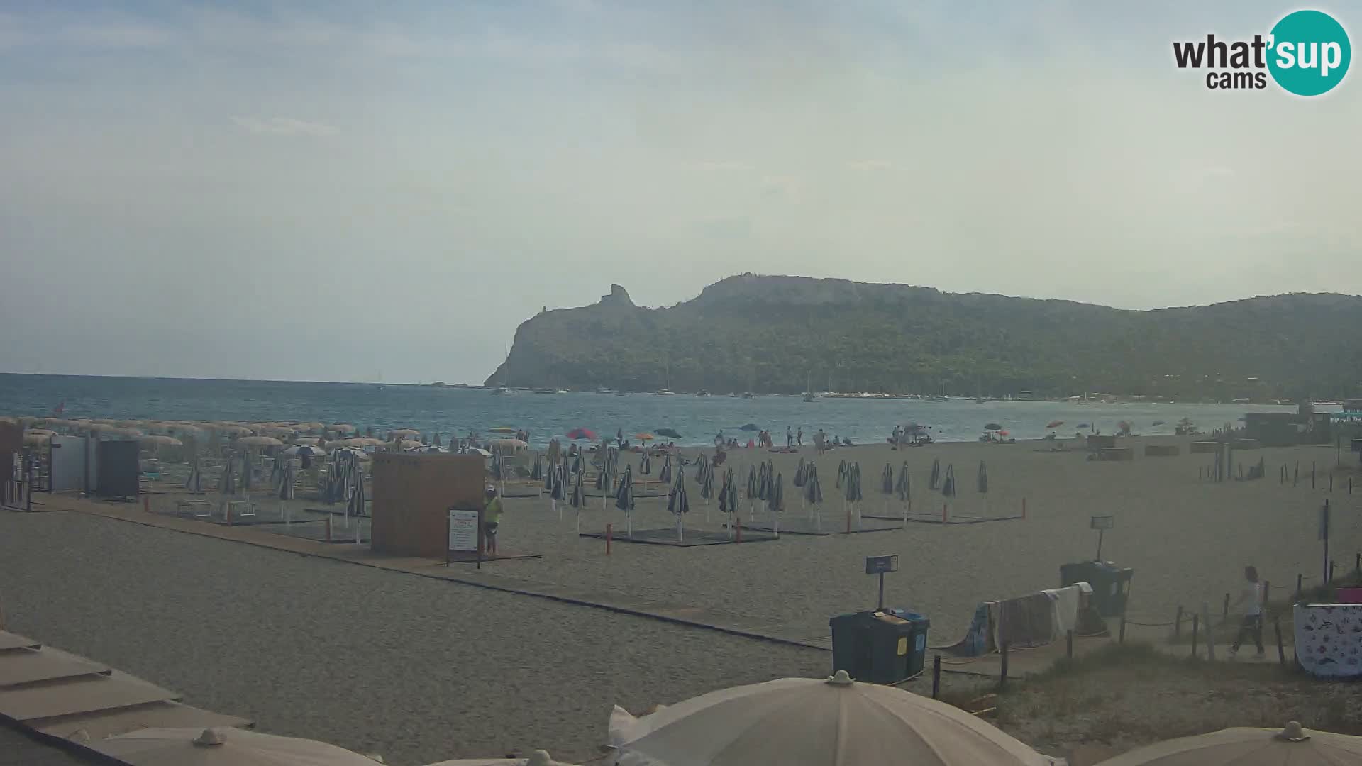 Poetto beach webcam | Cagliari | Sardinia