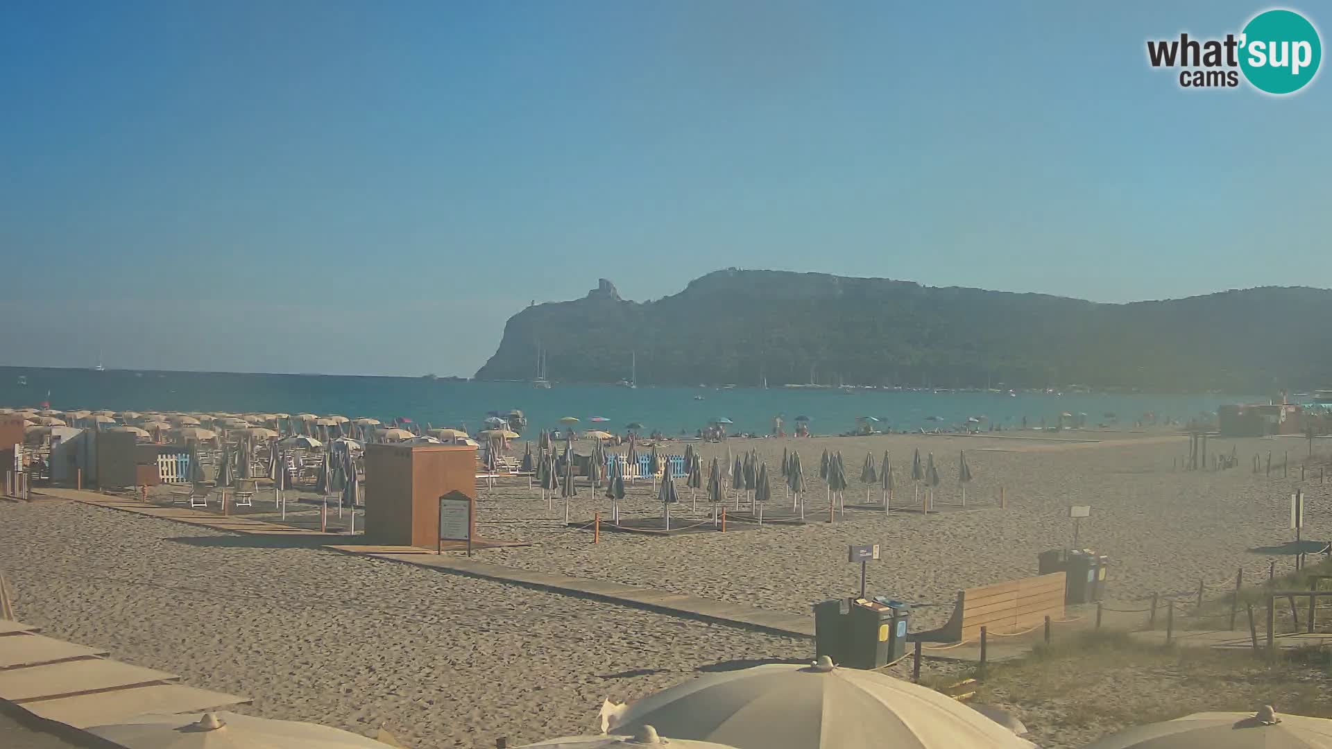 Webcam spiaggia del Poetto | Cagliari | Sardegna