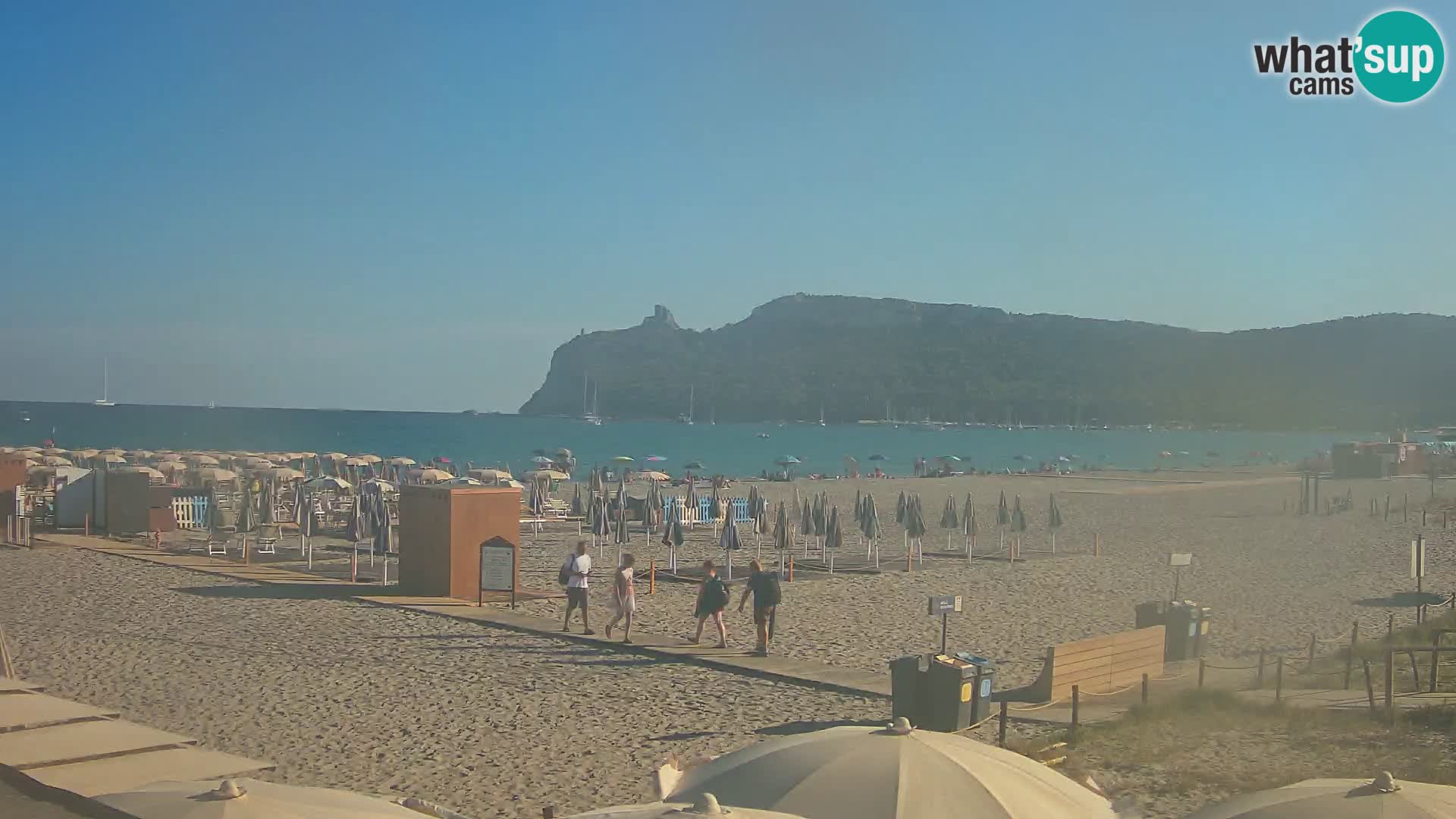 Webcam spiaggia del Poetto | Cagliari | Sardegna