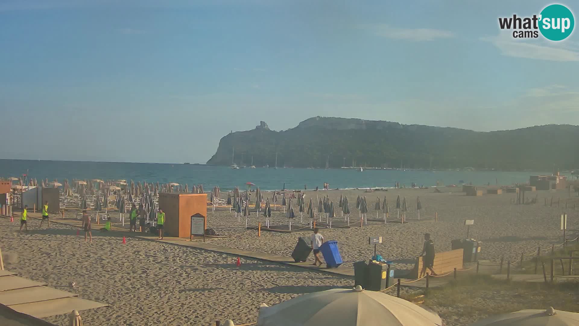Poetto Strand Webcam | Cagliari | Sardinien